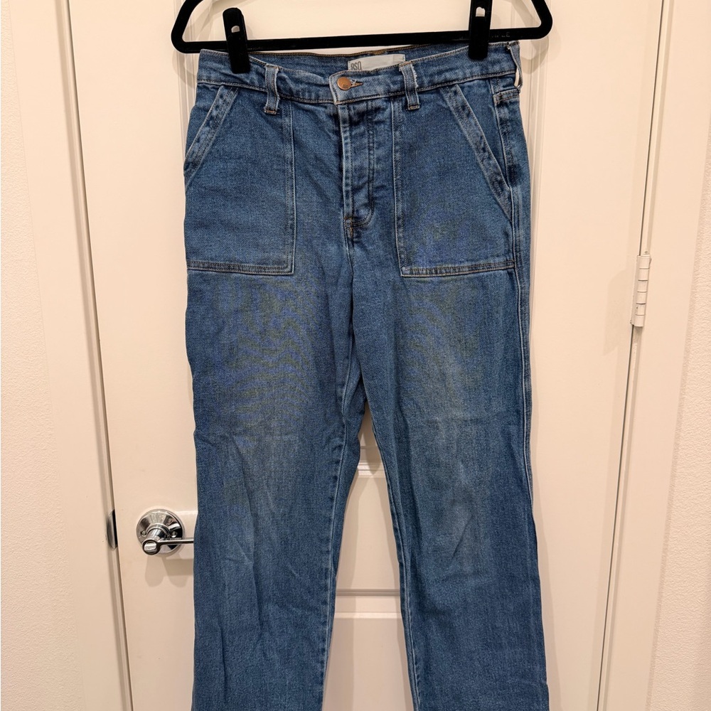 RSQ Women's Straight Leg Jeans - Blue